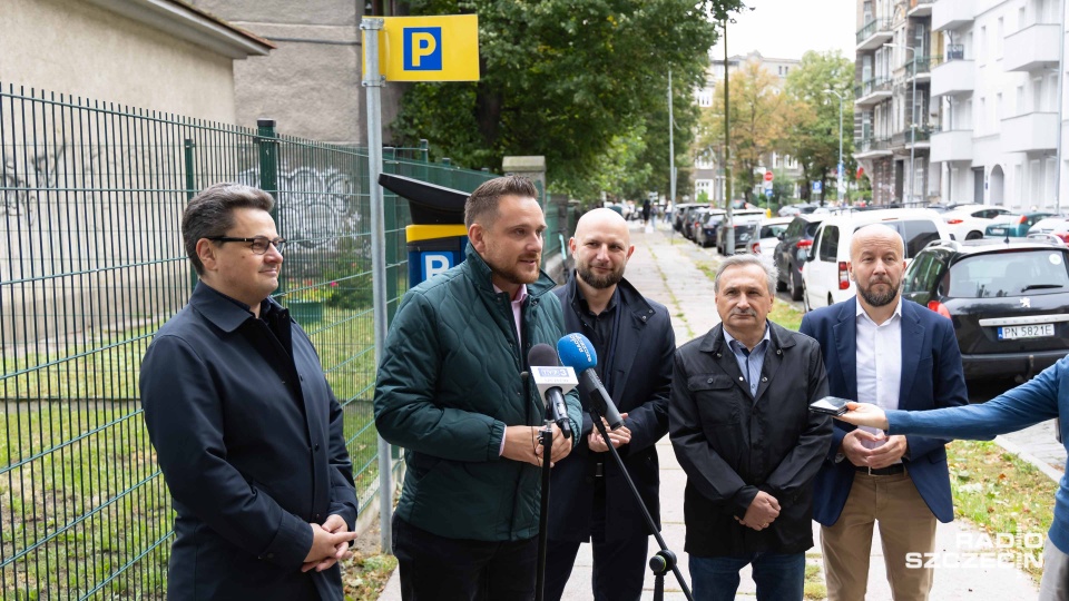 Marcin Pawlicki, Krzysztof Romianowski , Dariusz Smoliński, Maciej Kopeć, Marek Duklanowski. Fot. Robert Stachnik [Radio Szczecin]