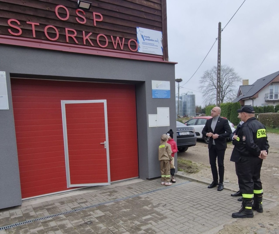 OSP Storkowo. Fot. Urząd Marszałkowski Województwa Zachodniopomorskiego