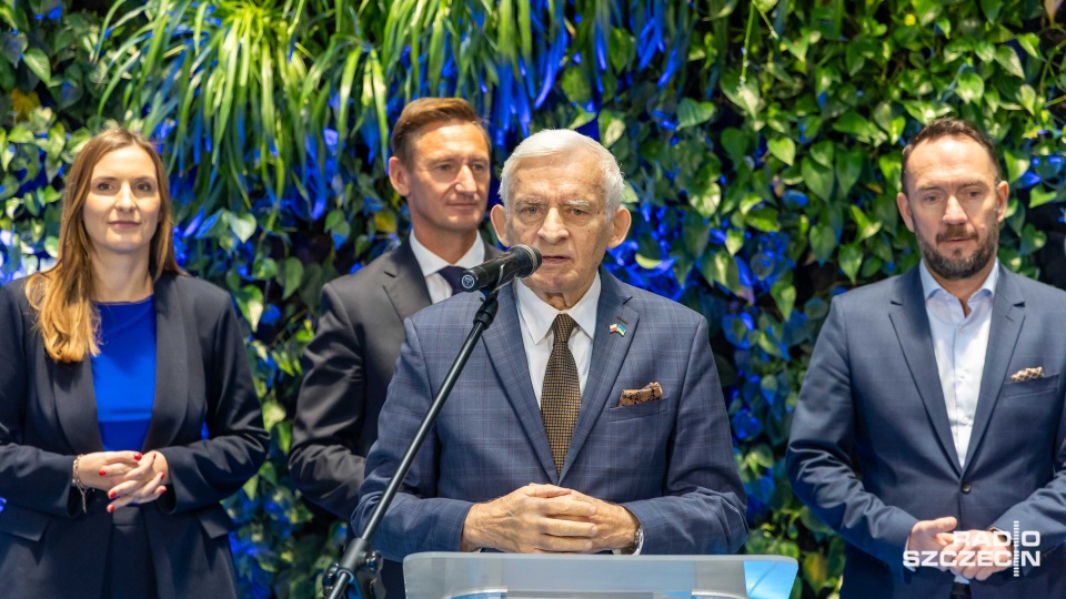 Prof. Jerzy Buzek. Fot. Robert Stachnik [Radio Szczecin]