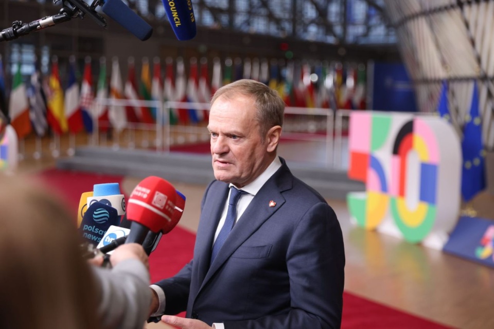 Premier Tusk na szczycie RE o Ukrainie: Ewentualny rozejm musi być trwały