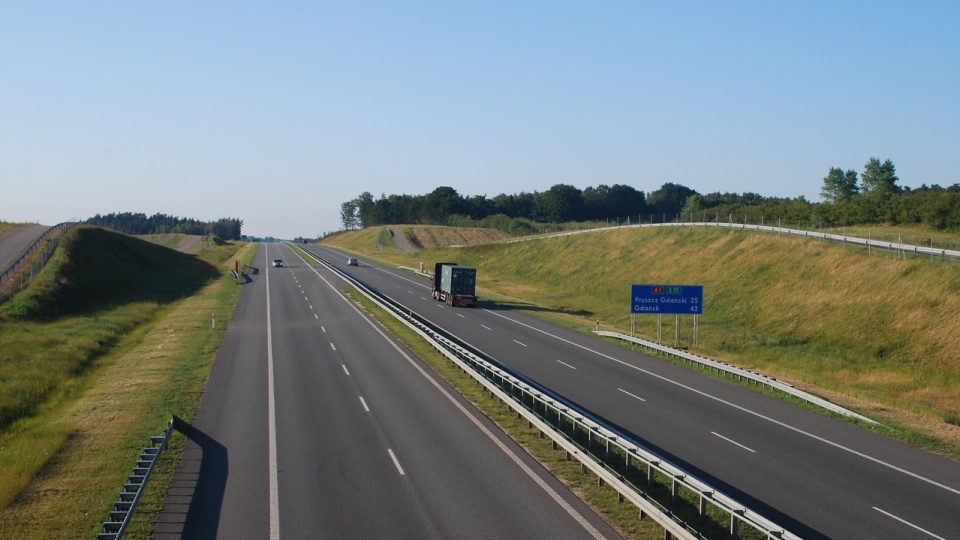 Autostrada A1. Źródło: pl.wikipedia.org, autor: Polimerek