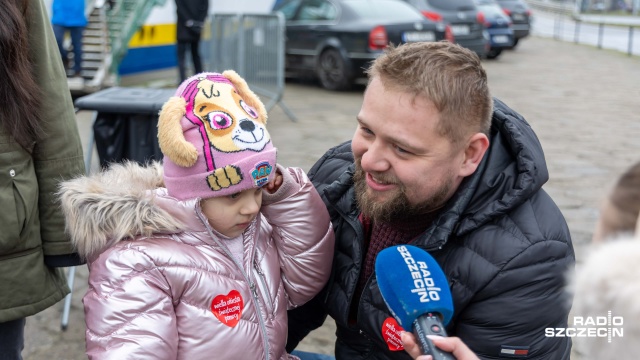 WOŚP Nawigator.Fot. Robert Stachnik [Radio Szczecin] Wsparcie dla WOŚP także w szpitalu i na Nawigatorze XXI [WIDEO, ZDJĘCIA]