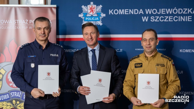 Fot. Robert Stachnik [Radio Szczecin] 200 tys. zł na bezpieczeństwo mieszkańców regionu [ZDJĘCIA]