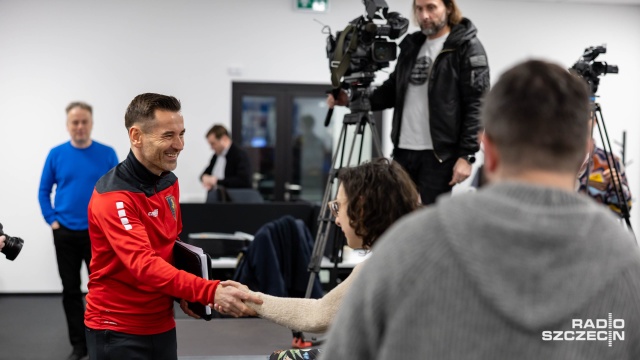 Fot. Robert Stachnik [Radio Szczecin] Pogoń w najsilniejszym składzie na Widzew [ZDJĘCIA]