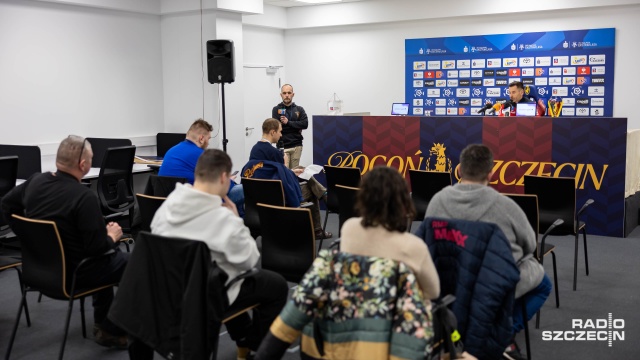 Fot. Robert Stachnik [Radio Szczecin] Pogoń w najsilniejszym składzie na Widzew [ZDJĘCIA]