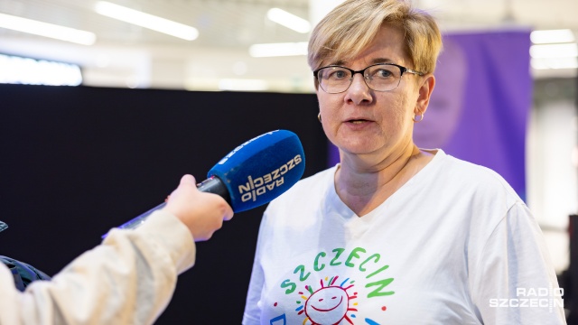 Fot. Robert Stachnik [Radio Szczecin] Odwiedzający Galaxy pomagają Adasiowi [WIDEO, ZDJĘCIA]