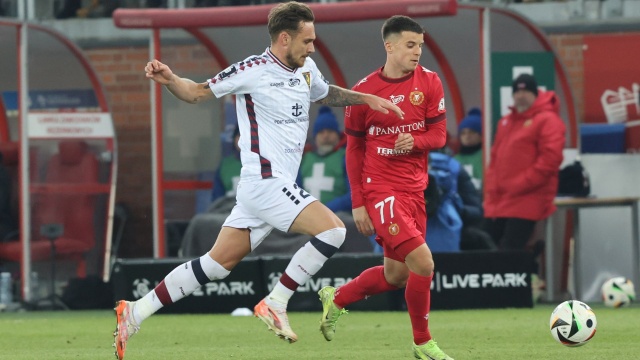 Fot. PAP/Marian Zubrzycki Portowcy zatopili Łódź. Hat trick Koulourisa [SKRÓT MECZU, ZDJĘCIA]