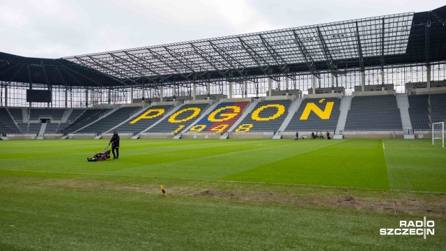 Fot. Robert Stachnik [Radio Szczecin] Piłkarze Pogoni gotowi do walki o półfinał Pucharu Polski [ZDJĘCIA]