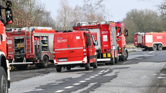 Fot. PAP/Marcin Bielecki Utrudnienia na A6 w okolicach Kołbaskowa [AKTUALIZACJA, ZDJĘCIA]