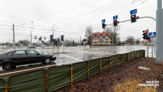 Fot. Robert Stachnik [Radio Szczecin] Ul. Sosabowskiego otwarta na całej szerokości [WIDEO, ZDJĘCIA]