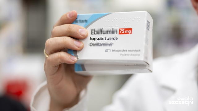 Fot. Robert Stachnik [Radio Szczecin] Brakuje leków hamujących rozwój grypy. "Rodzice są wysyłani do Niemiec" [ZDJĘCIA]