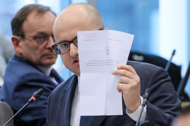 Fot. PAP/Rafał Guz Poseł Dariusz Matecki zrzeka się immunitetu [ZDJĘCIA]