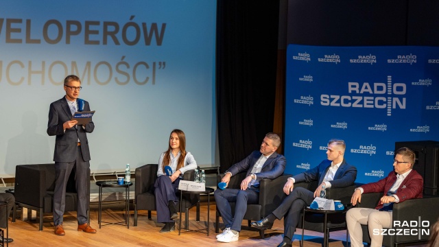 Fot. Robert Stachnik [Radio Szczecin] Ceny mieszkań - wzrosną czy spadną? Debata w Radiu Szczecin [ZDJĘCIA]