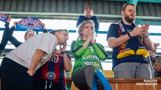 Fot. Robert Stachnik [Radio Szczecin] Piłkarki ręczne SPR Pogoni wygrały z faworytem w LC [ZDJĘCIA, RELACJA]