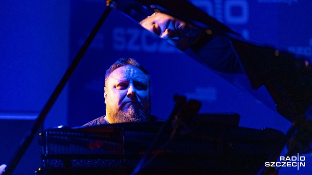 Fot. Robert Stachnik [Radio Szczecin] "Muzyka pod księżycem" Krzysztofa Baranowskiego w Radiu Szczecin [ZDJĘCIA]