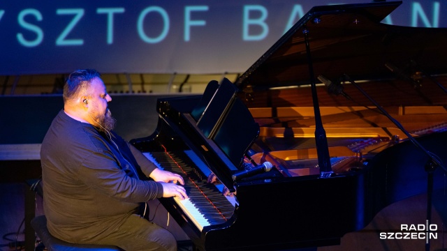 Fot. Robert Stachnik [Radio Szczecin] "Muzyka pod księżycem" Krzysztofa Baranowskiego w Radiu Szczecin [ZDJĘCIA]