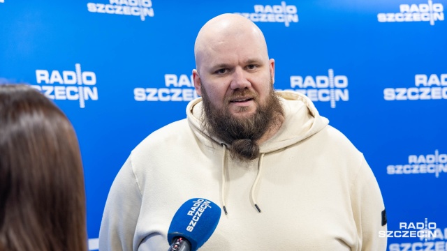 Damian "Viking" Usewicz. Fot. Robert Stachnik [Radio Szczecin] Z czego śmieją się szczecinianie? Sprawdziliśmy [WIDEO, ZDJĘCIA]