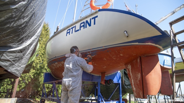 Fot. Kamila Kozioł [Radio Szczecin] Przygotowania do sezonu żeglarskiego [WIDEO, ZDJĘCIA]