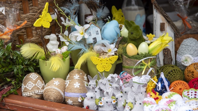 Fot. Kamila Kozioł [Radio Szczecin] Kiermasz wielkanocny na Zamku w Szczecinie [WIDEO, ZDJĘCIA]