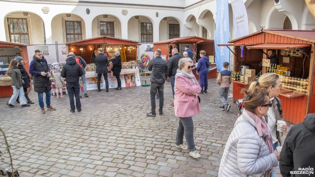 Fot. Kamila Kozioł [Radio Szczecin] Kiermasz wielkanocny na Zamku w Szczecinie [WIDEO, ZDJĘCIA]