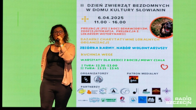 Fot. Robert Stachnik [Radio Szczecin] Wolontariusze podpowiadają, jak pomóc czworonogom [WIDEO, ZDJĘCIA]