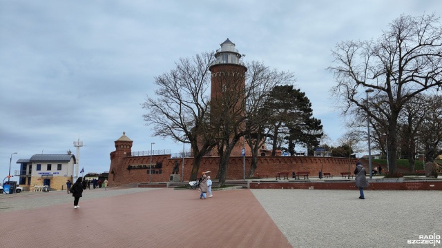 Fot. Przemysław Polanin [Radio Szczecin] Latarnia morska przeszła remont, a już czeka na kolejny [WIDEO, ZDJĘCIA]