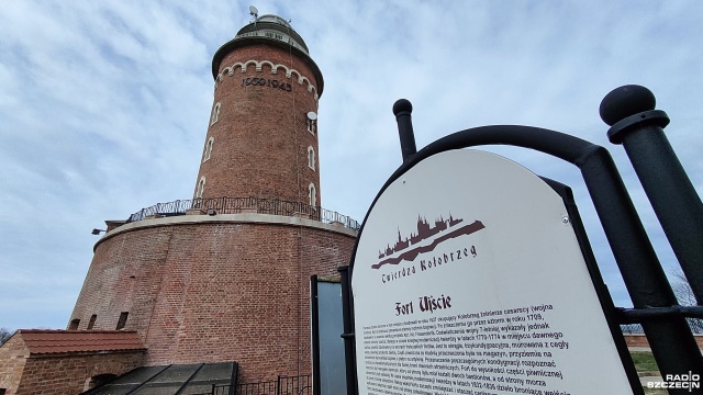 Fot. Przemysław Polanin [Radio Szczecin] Latarnia morska przeszła remont, a już czeka na kolejny [WIDEO, ZDJĘCIA]