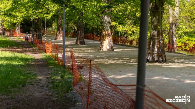 Fot. Robert Stachnik [Radio Szczecin] Remont alei Fałata u końca [ZDJĘCIA]