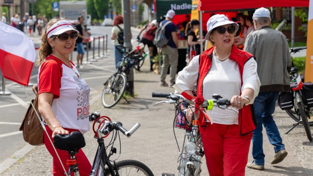 Fot. Robert Stachnik [Radio Szczecin] Dzień Flagi. Rowerowo i klasycznie [WIDEO, ZDJĘCIA]