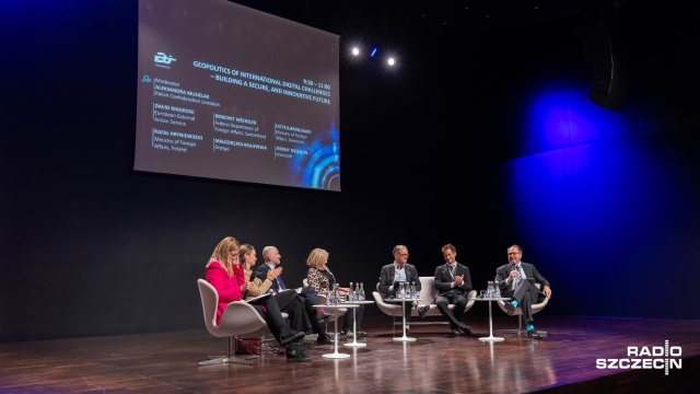 Fot. Robert Stachnik [Radio Szczecin] "Ministerstwo Cyfryzacji działa w ten sposób, aby zapobiegać cyberatakom" [ZDJĘCIA]