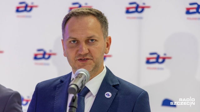 Wiceminister cyfryzacji Rafał Rosiński. Fot. Robert Stachnik [Radio Szczecin] "Ministerstwo Cyfryzacji działa w ten sposób, aby zapobiegać cyberatakom" [ZDJĘCIA]