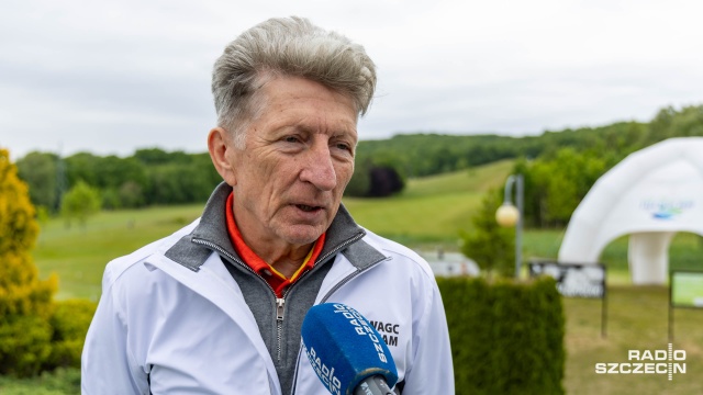 Sławomir Piński. Fot. Robert Stachnik [Radio Szczecin] Floating Garden Szczecin Open: wspaniała atmosfera, fajni ludzie, tylko grać! [ZDJĘCIA]