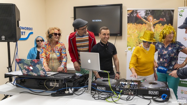 Fot. Kamila Kozioł [Radio Szczecin] Warsztaty dla seniorów. "Chcemy mieć w środowisku własnego DJ-a" [WIDEO, ZDJĘCIA]