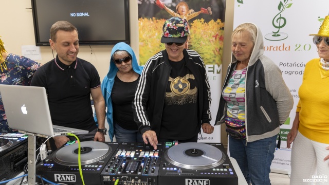 Fot. Kamila Kozioł [Radio Szczecin] Warsztaty dla seniorów. "Chcemy mieć w środowisku własnego DJ-a" [WIDEO, ZDJĘCIA]