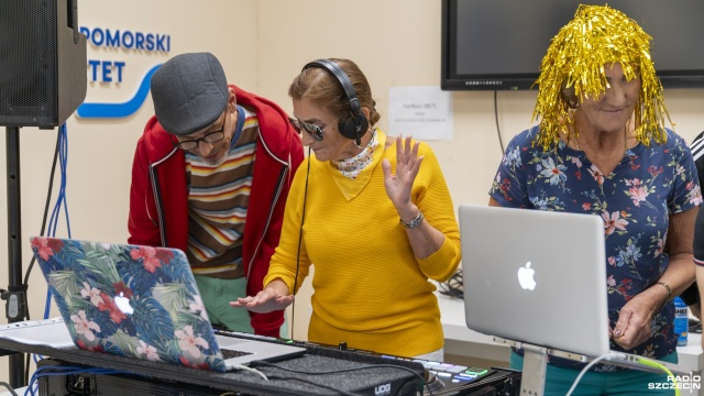 Fot. Kamila Kozioł [Radio Szczecin] Warsztaty dla seniorów. "Chcemy mieć w środowisku własnego DJ-a" [WIDEO, ZDJĘCIA]