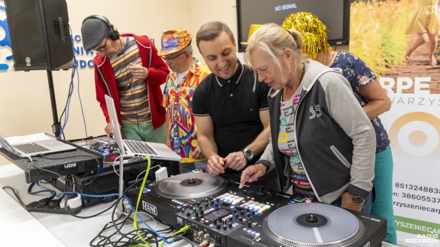 Fot. Kamila Kozioł [Radio Szczecin] Warsztaty dla seniorów. "Chcemy mieć w środowisku własnego DJ-a" [WIDEO, ZDJĘCIA]