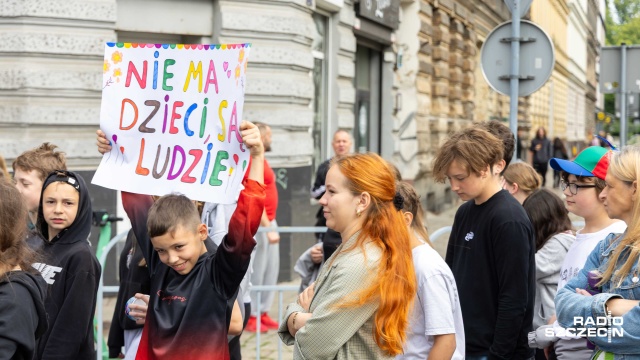 Fot. Robert Stachnik [Radio Szczecin] Dziecięcy Orszak Króla Maciusia na ulicach miasta [WIDEO, ZDJĘCIA]