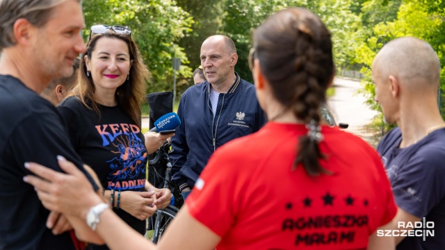 Adam Rudawski. Fot. Robert Stachnik [Radio Szczecin] Odra posprzątana. Kolejny finał akcji za nami [ZDJĘCIA]