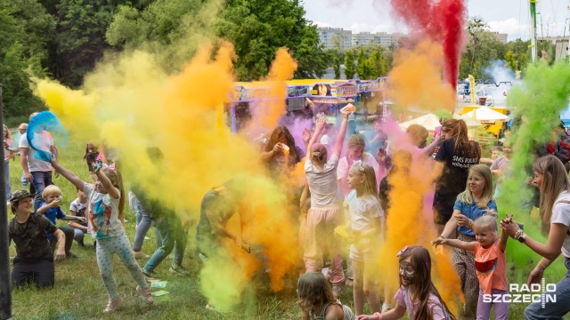 Fot. Robert Stachnik [Radio Szczecin] Police hucznie świętują [WIDEO, ZDJĘCIA]