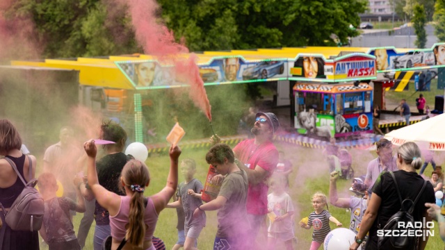Fot. Robert Stachnik [Radio Szczecin] Police hucznie świętują [WIDEO, ZDJĘCIA]