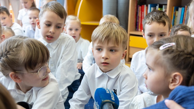 Fot. Robert Stachnik [Radio Szczecin] Szczecińskie przedszkolaki przekonują, że warto czytać [WIDEO, ZDJĘCIA]