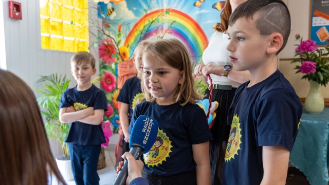 Fot. Robert Stachnik [Radio Szczecin] Szczecińskie przedszkolaki przekonują, że warto czytać [WIDEO, ZDJĘCIA]