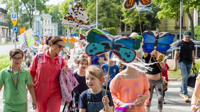 Fot. Robert Stachnik [Radio Szczecin] Motyle, historia i sąsiedzkie relacje... Piknik w środku miasta [ZDJĘCIA]