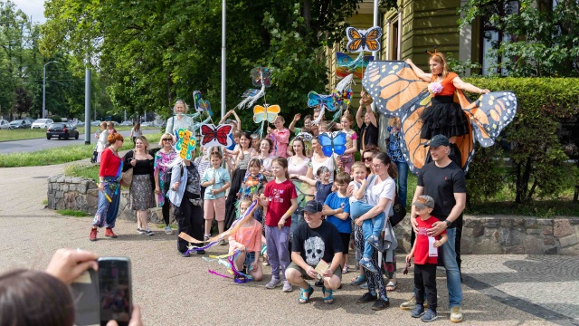 Fot. Robert Stachnik [Radio Szczecin] Motyle, historia i sąsiedzkie relacje... Piknik w środku miasta [ZDJĘCIA]