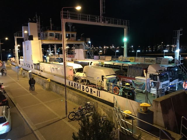 Fot. Wojciech Basałygo BIK UM Świnoujście Miliony na prom w Świnoujściu