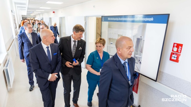 Fot. Robert Stachnik [Radio Szczecin] W Szczecinie otwarto nowe Centrum Chirurgii Głowy i Szyi [WIDEO, ZDJĘCIA]
