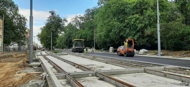 Al. Powstańców Wielkopolskich. Fot. Tramwaje Szczecińskie Duże zmiany dla kierowców na Pomorzanach [WIDEO, ZDJĘCIA]