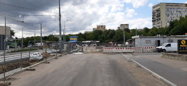 Smolańska - Budziszyńska. Fot. Tramwaje Szczecińskie Duże zmiany dla kierowców na Pomorzanach [WIDEO, ZDJĘCIA]