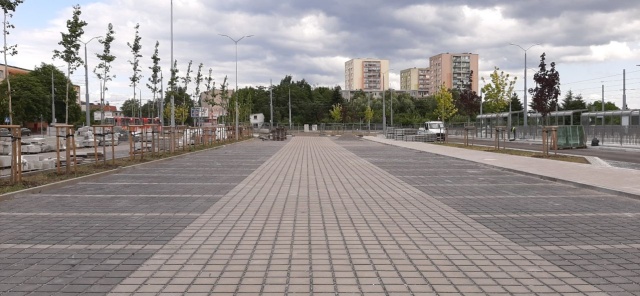 Parking na pętli Pomorzany. Fot. Tramwaje Szczecińskie Duże zmiany dla kierowców na Pomorzanach [WIDEO, ZDJĘCIA]