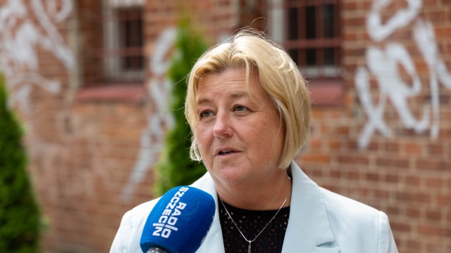 Dorota Maziarz-Świerzewska. Fot. Robert Stachnik [Radio Szczecin] Żegnaj szkoło, witajcie wakacje! Rok szkolny zakończony [WIDEO, ZDJĘCIA]